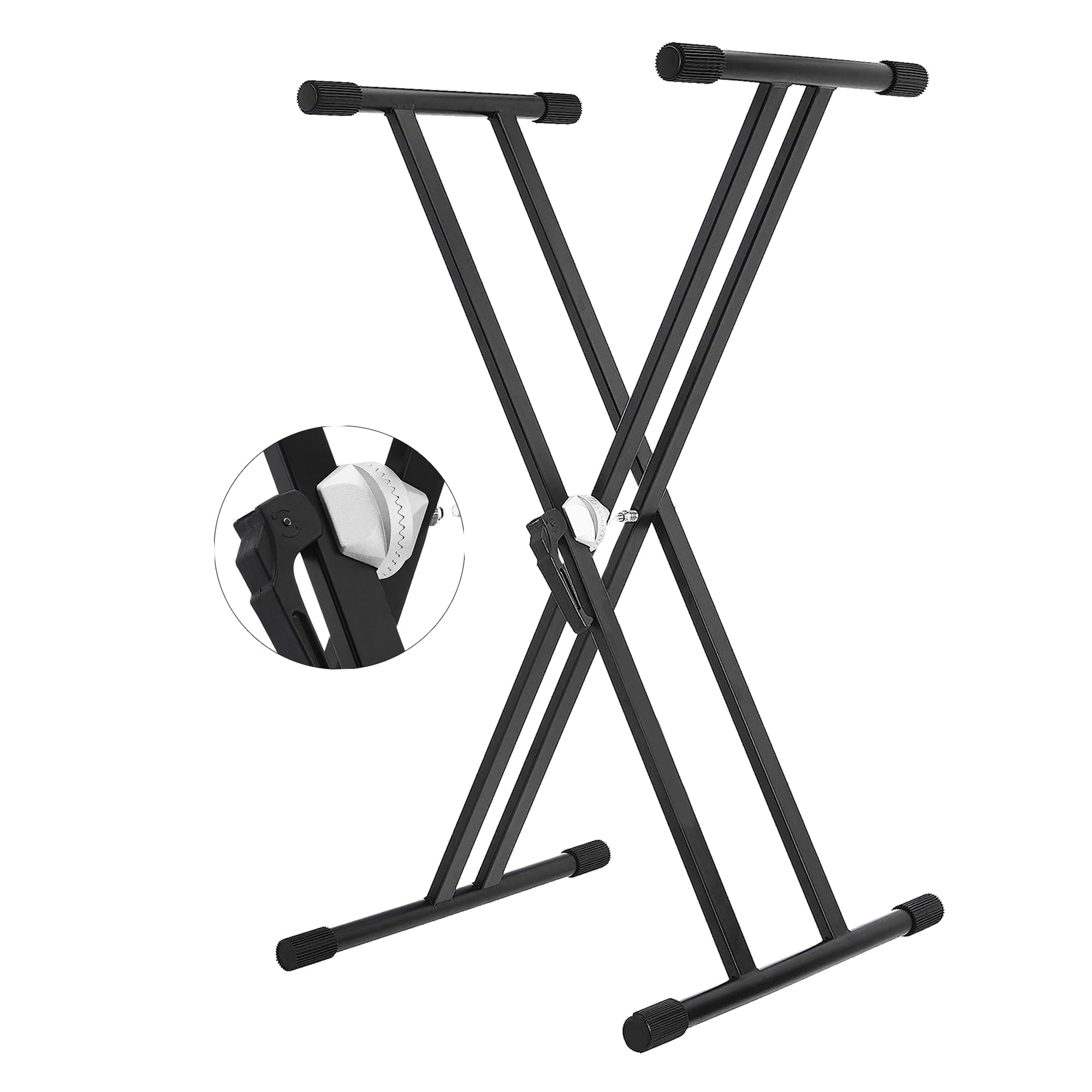 Amazon.com: 5 CORE Keyboard and Piano Stand Double X Style Height